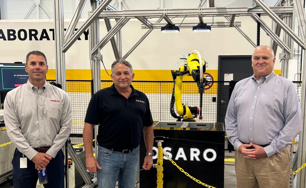 OSARO and FANUC collaborate for robotic warehouse automation solutions.