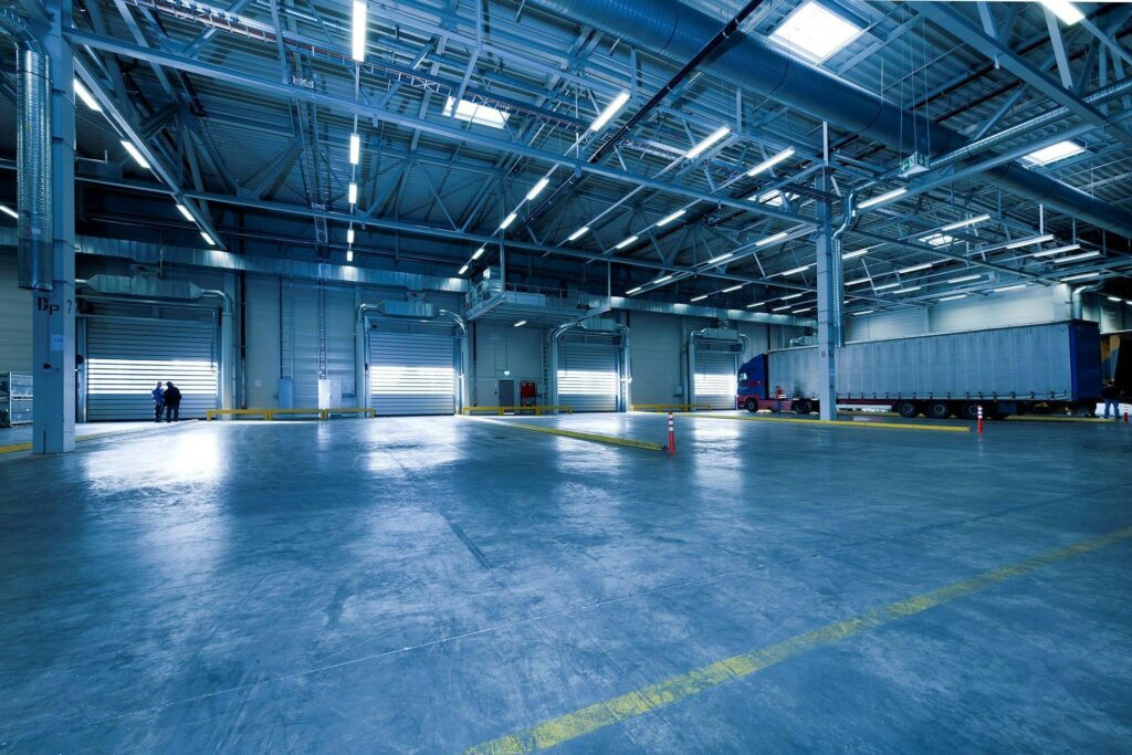 Empty warehouse